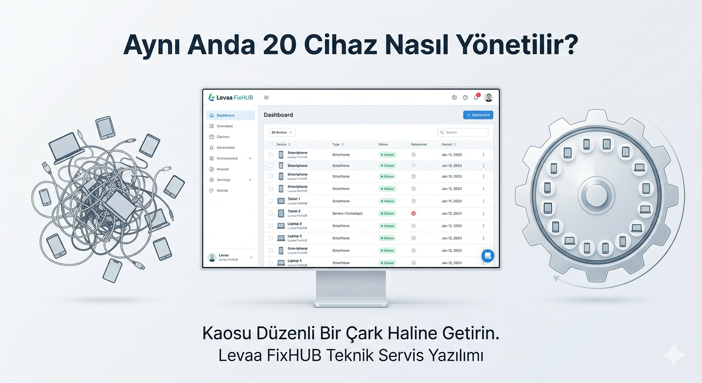 Aynı Anda 20 Cihaz Nasıl Yönetilir? Kaosu Düzenli Bir Çark haline Getirin