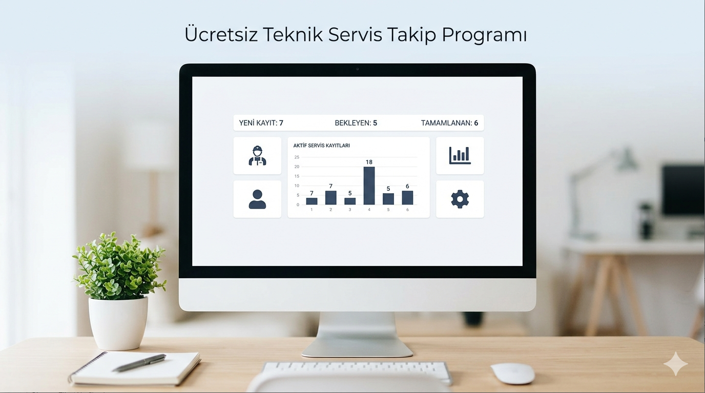 Teknik Servis Takip Programı Ücretsiz Olur mu?