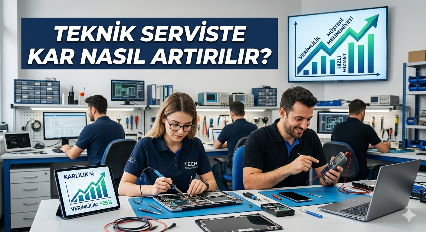 Teknik Serviste Kar Nasıl Artırılır?