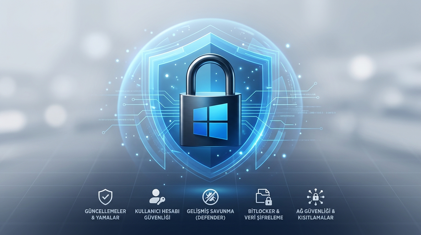 Windows bilgisayarları güvenli hale getirmenin yolları