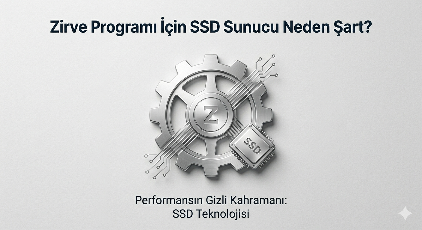 Zirve Programı İçin SSD Sunucu Neden Şart?